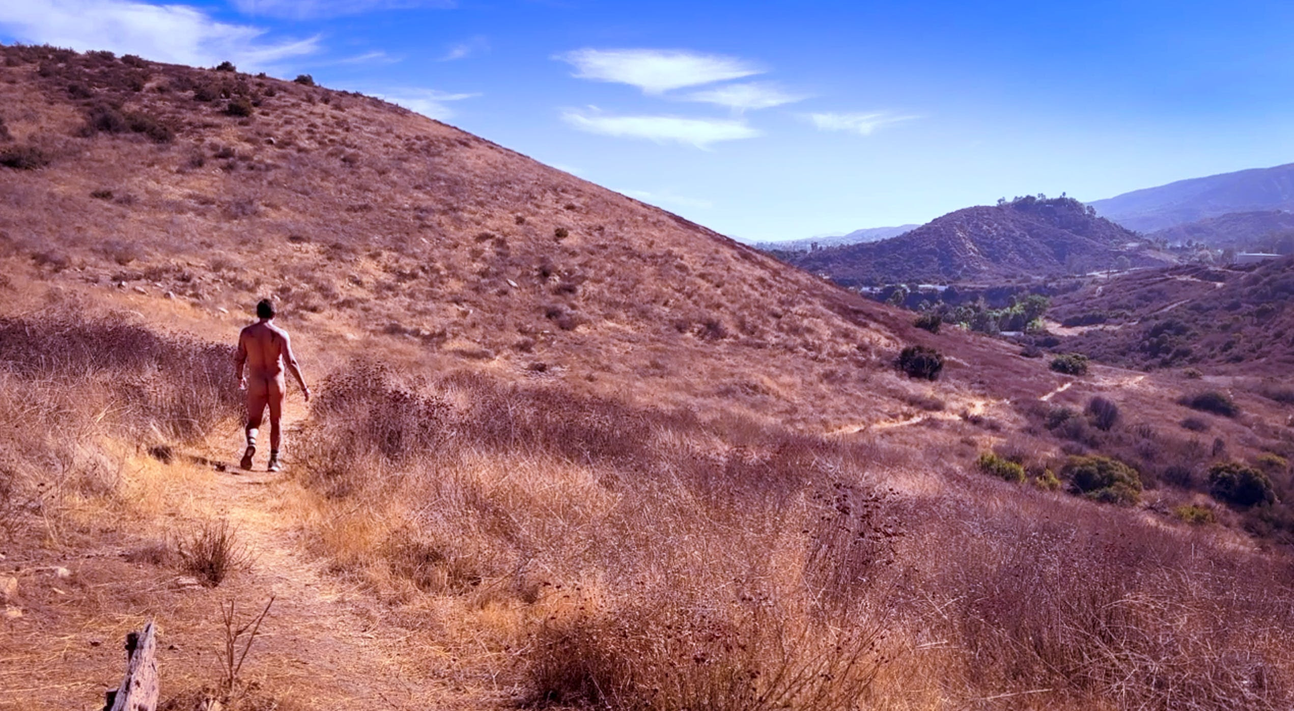 Freehiking through watched world